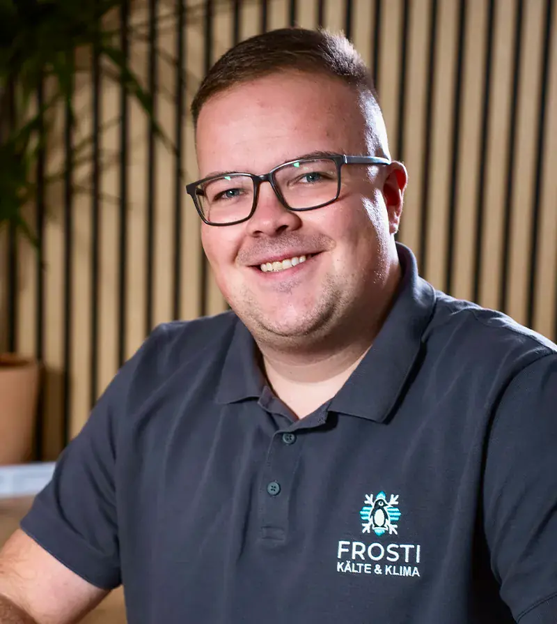 Daniel Schönfelder – Geschäftsführer & Kälteanlagenbauermeister 
 bei FROSTI Kälte & Klima